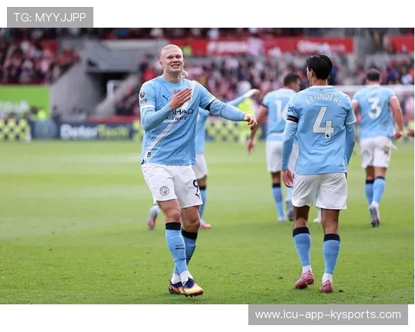 哈兰德双响一战3神迹，瓜帅盛赞比肩梅罗，曼城3-1黑马升英超第2，哈兰德比赛视频